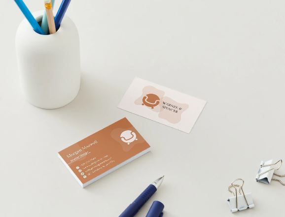 Modern Interior Designer Business Card Template β Canva Editable Download