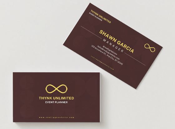 Event Planner Business Card β Canva Template (Digital Download)