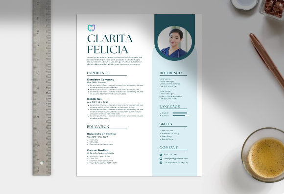 ⚕️ Doctor CV Template – Academic & Clinical Focus (Digital Download)