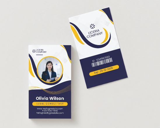 Client Success Consultant Business Card – Soft & Professional Canva Template (Digital Download)