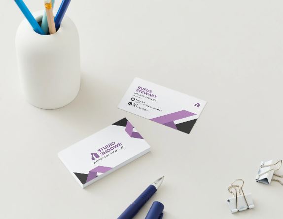 Stylish Interior Designer Business Card Template β Canva Editable