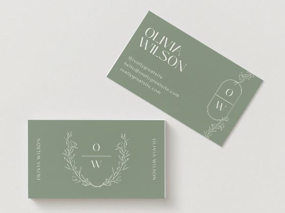 5 Personal Brand Business Card Templates Bundle β Creative & Customizable Canva Download