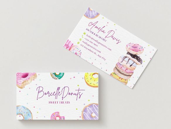 5 Personal Brand Business Card Templates Bundle β Creative & Customizable Canva Download