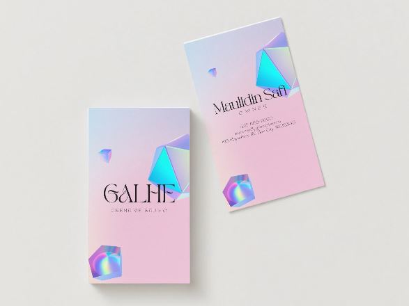5 Personal Brand Business Card Templates Bundle β Creative & Customizable Canva Download