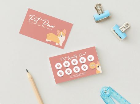 Custom Pet Trainer Business Card β Personalized Dog Trainer & Animal Behaviorist Design