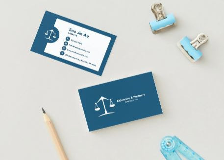 Premium Lawyer Business Cards – Custom Professional Design
