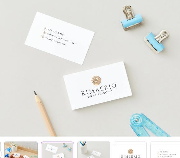 Event Planner Business Card Template โ Editable in Canva (Digital Download)