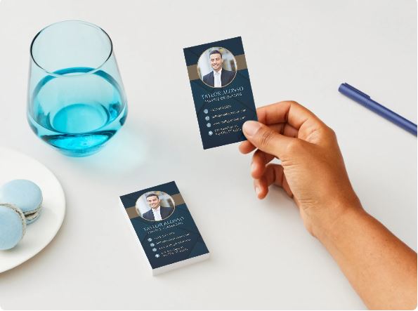 Business Consultant Business Card Template β Executive & Editable Canva Design