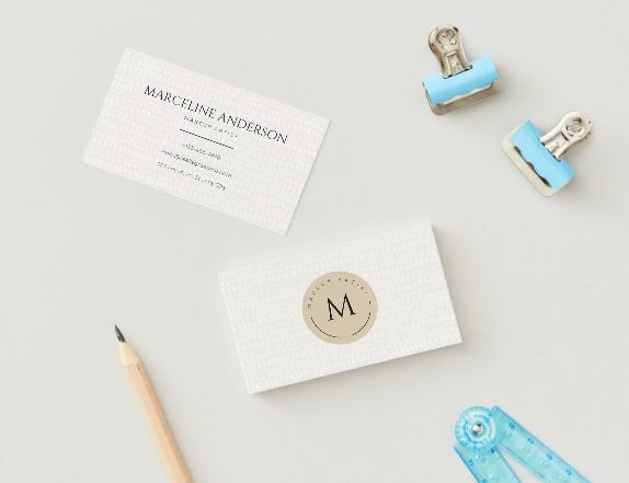 5 Soft Feminine Makeup Artist Business Card Templates Bundle – Canva Editable