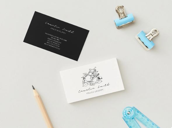 Professional Photography Business Card – Canva Template (Digital Download)