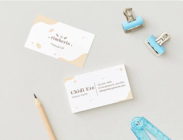 5 Creative Hair Artist Business Cards Bundle – Canva Template (Digital Download)