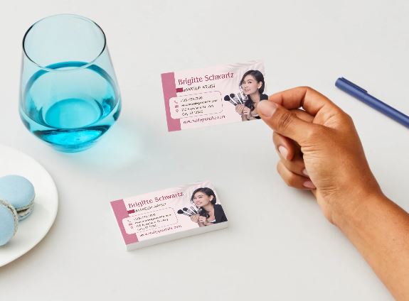 5 Makeup Artist Business Card Templates Bundle – Editable in Canva (Digital Download)