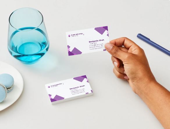 Event Planner Business Card – Canva Template (Digital Download)