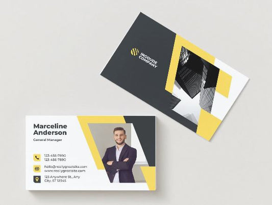 Client Success Consultant Business Card – Soft &amp; Professional Canva Template (Digital Download)