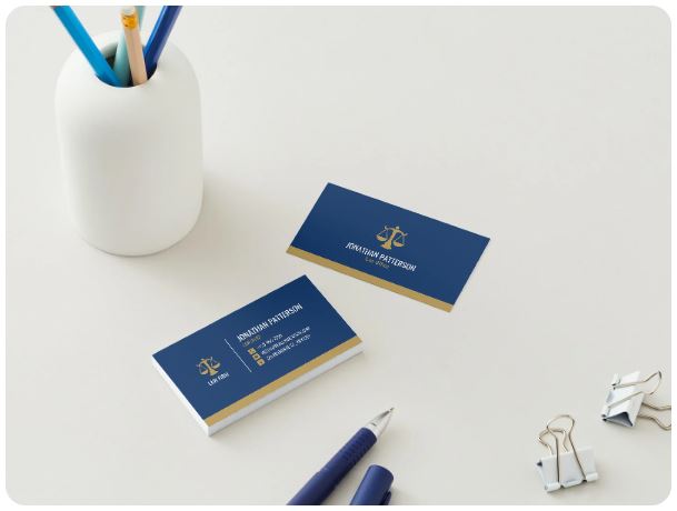 Premium Lawyer Business Cards – Customizable Professional Legal Design