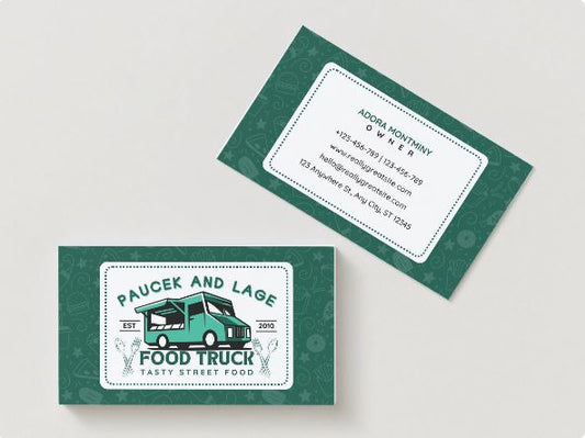 🧠 Personal Brand Business Card Template – Creative & Customizable Canva Download