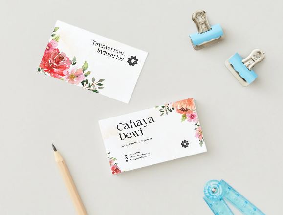 Event Planner Business Card Template – Editable in Canva (Digital Download)