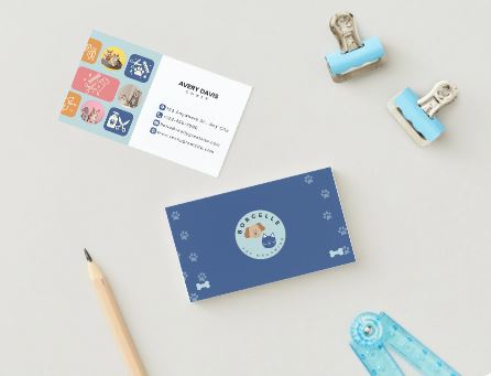 5 Professional Business Card Templates for Pet Trainers & Dog Behaviorists