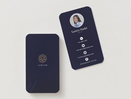 Professional Lawyer Business Cards - Custom Legal Services Branding
