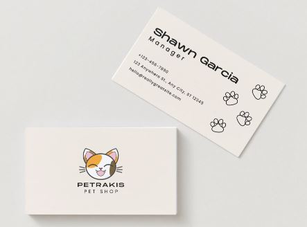 Personalized Pet Trainer Business Card – Custom Dog Trainer & Animal Behaviorist Design