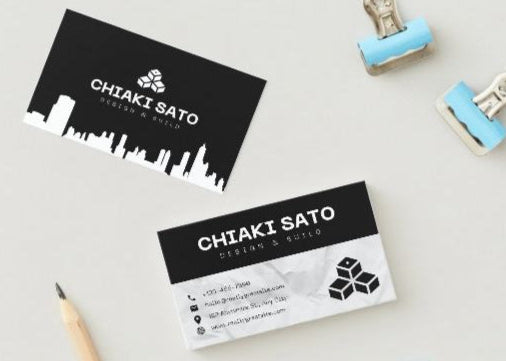 4 Business Card Templates for Construction & Builders